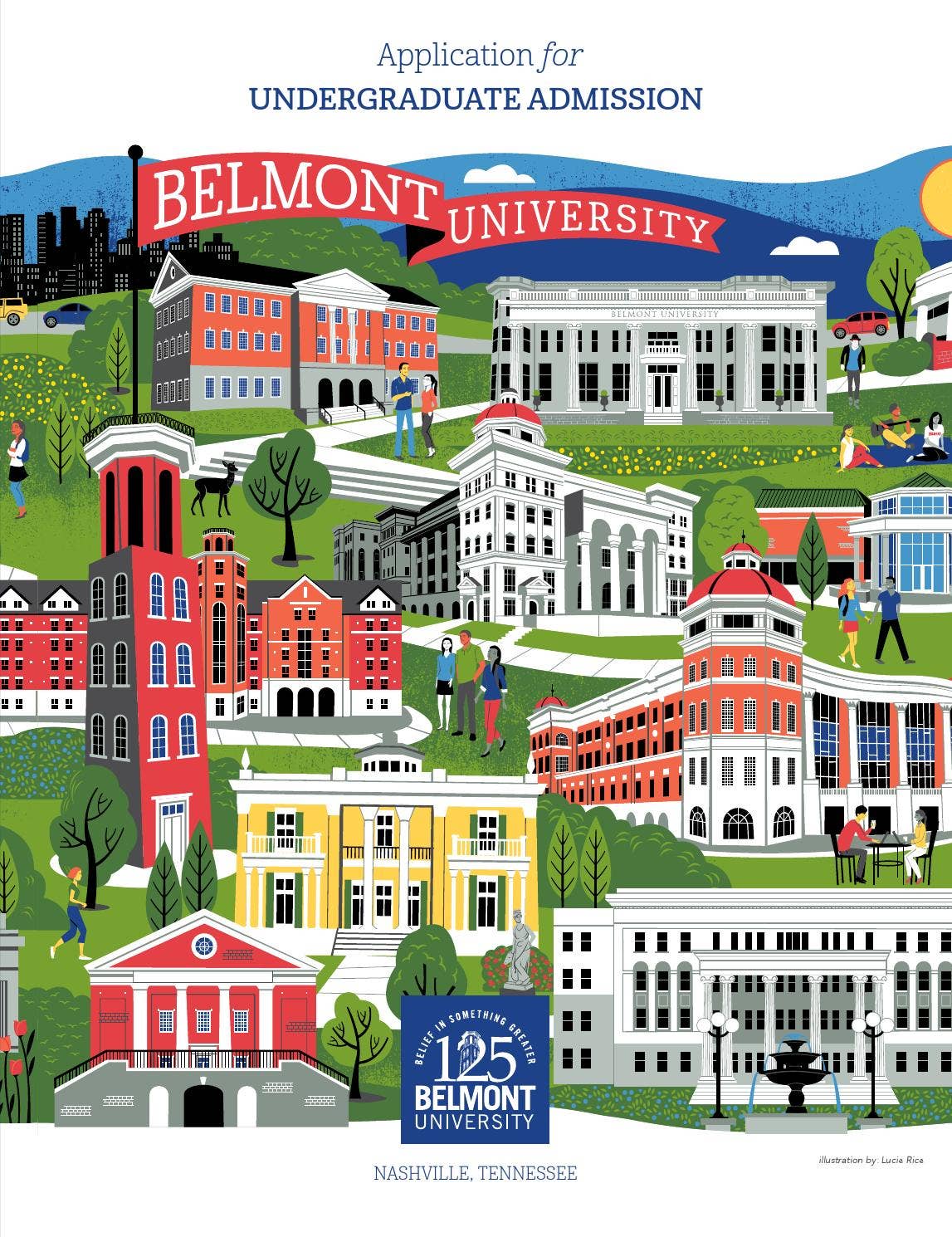 Belmont University Application for Undergraduate Admission 2016 by