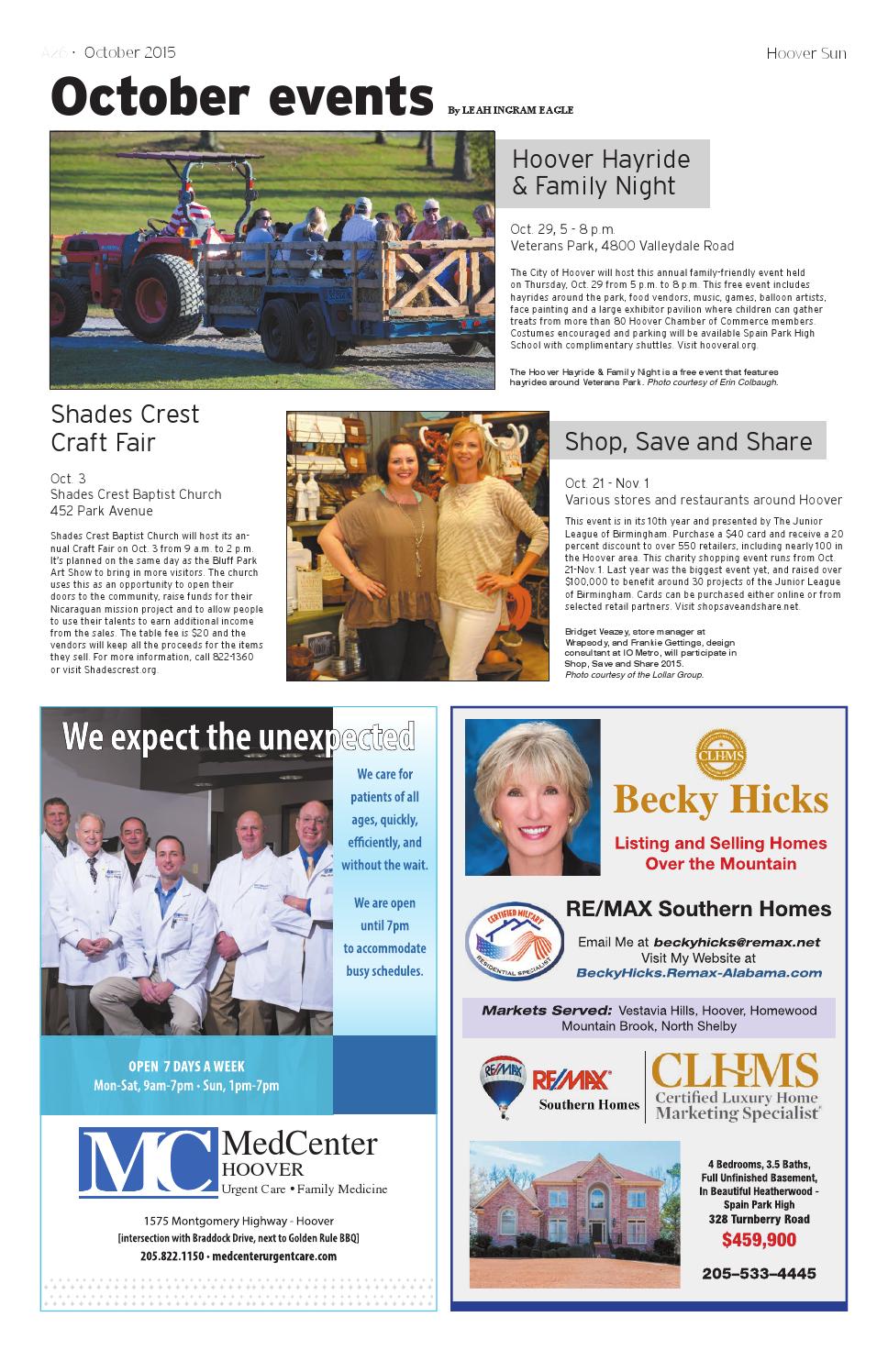 wrapsody birmingham al on Hoover Sun October 2015 By Starnes Media Issuu