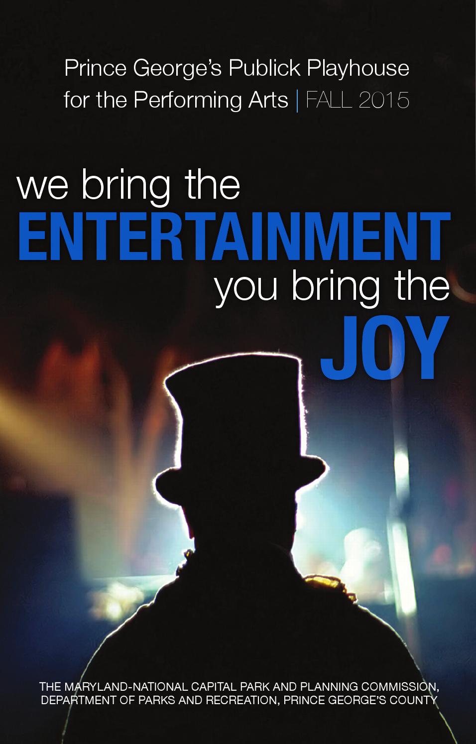 Publick playhouse season 2015 16 by MNCPPC, Department of Parks