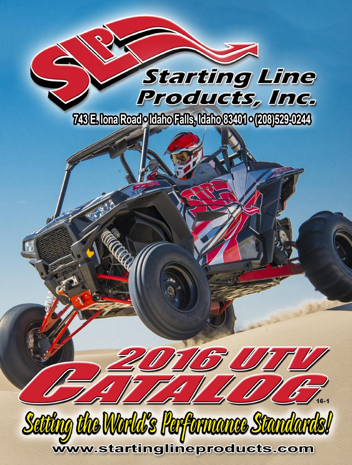 2016 SLP UTV Catalog by Starting Line Products Issuu