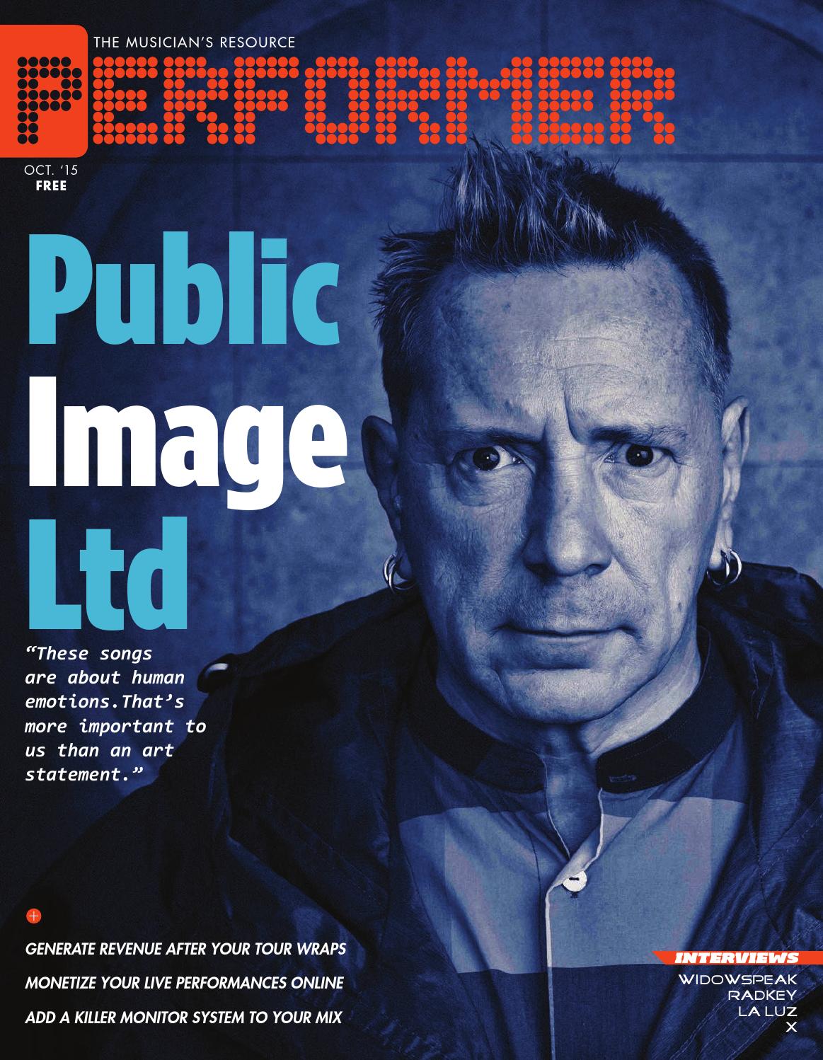 Performer Magazine October 2015 by Performer Magazine Issuu