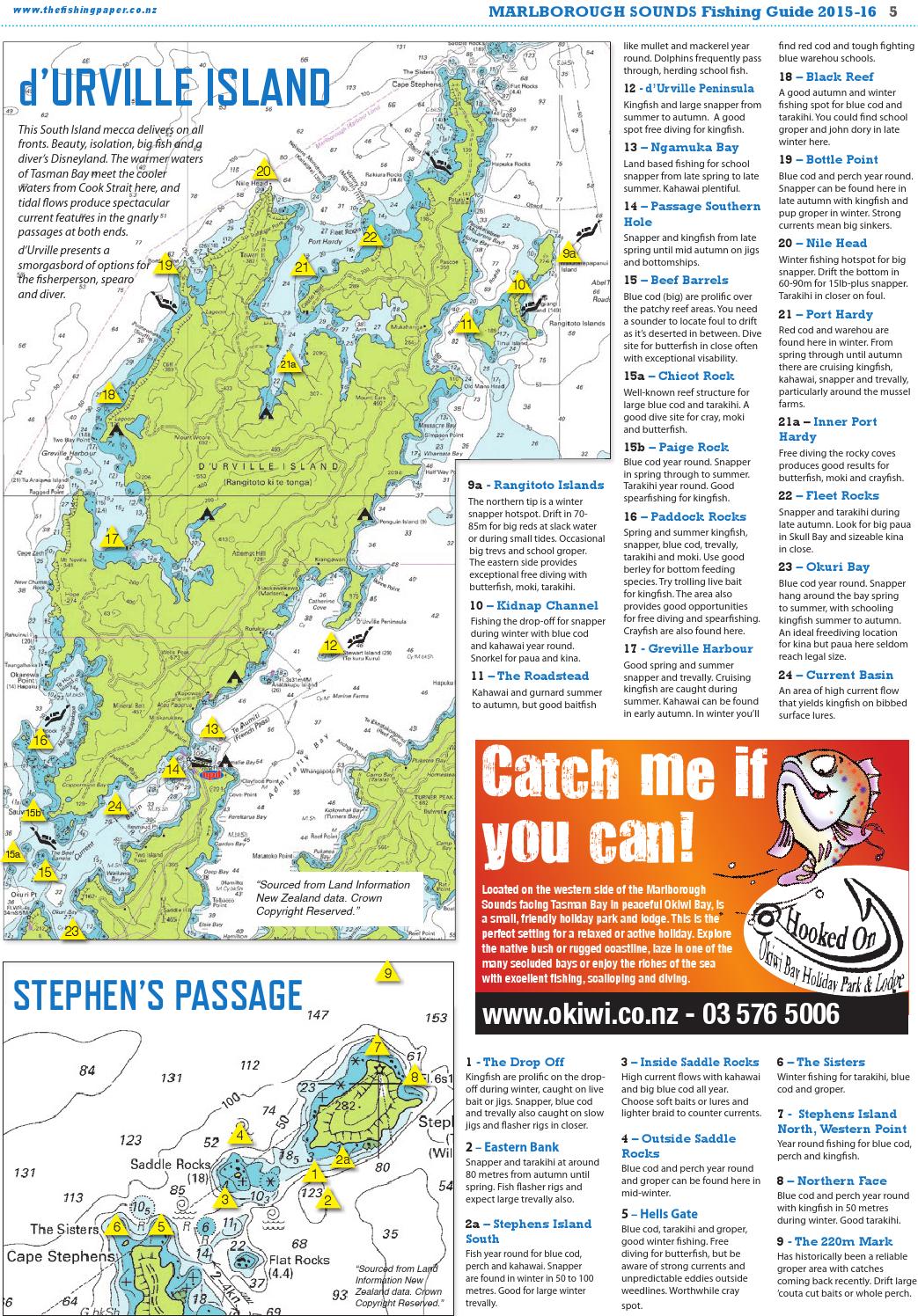 2015 / 2016 Marlborough Sounds Fishing Guide by The Fishing Paper Issuu