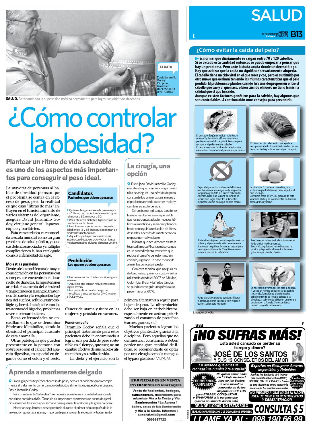 próstata después de una cirugía de bypass gástrico