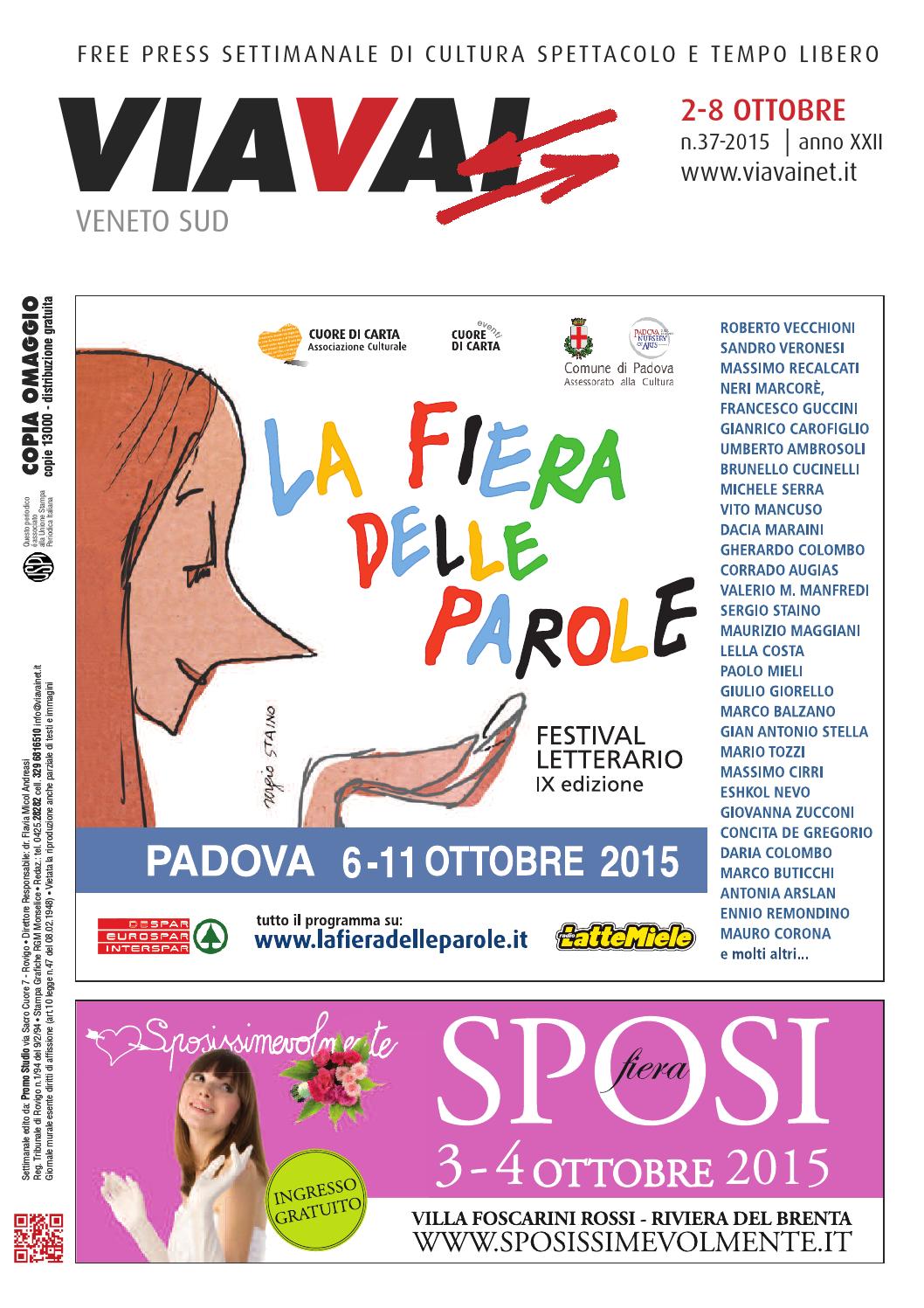 Viavai 2 Ottobre 2015 By Via Vai Veneto Sud Terme Euganee