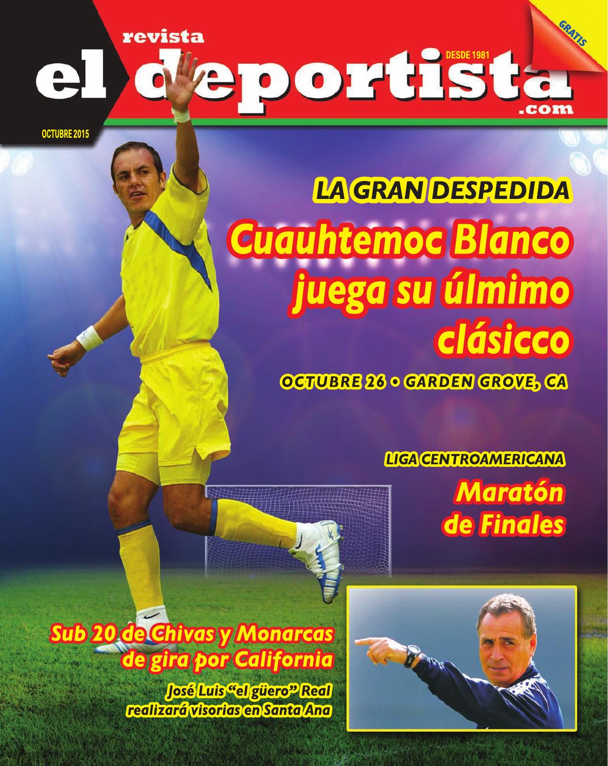 Revista El Deportista Octubre 2015 by el deportista Issuu