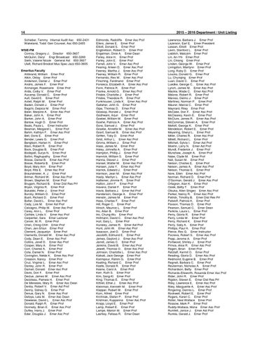 2015-16 SIUE Department Listing by SIUE - Issuu
