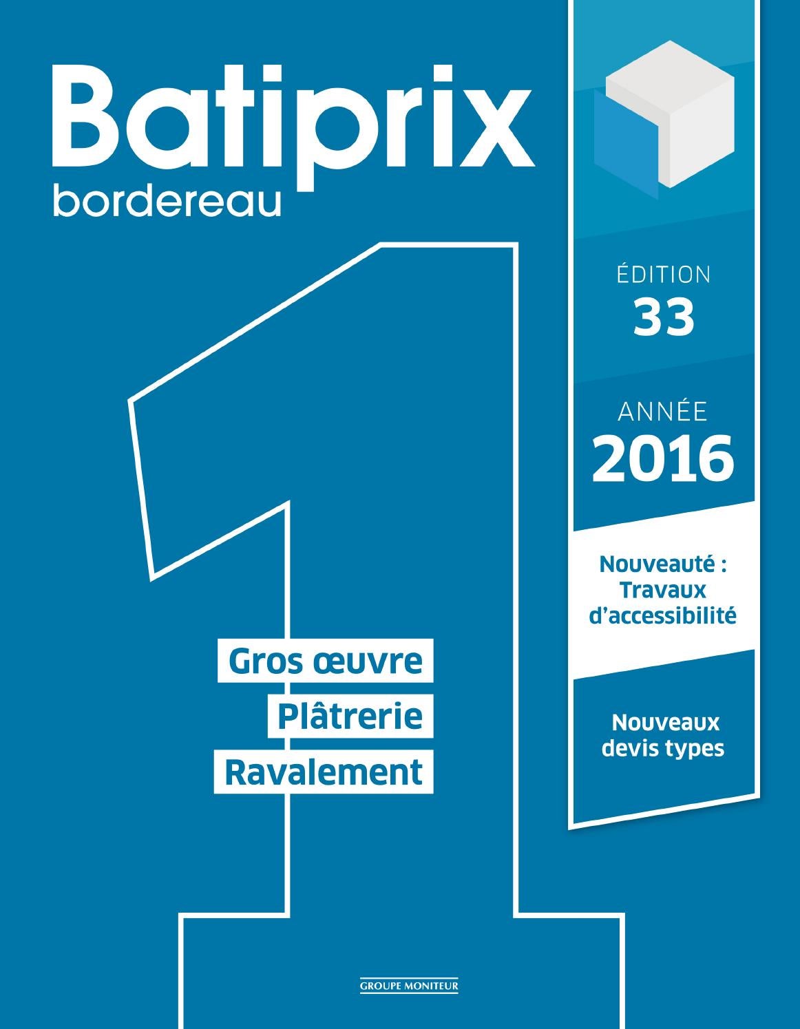 Extrait Batiprix 2016 Volume 1 By Infopro Digital Issuu