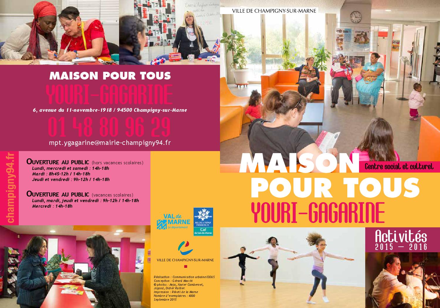 Maison pour tous Youri Gagarine by