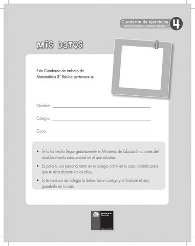 Matematica cuaderno de ejercicios 4 by juan albornoz - Issuu