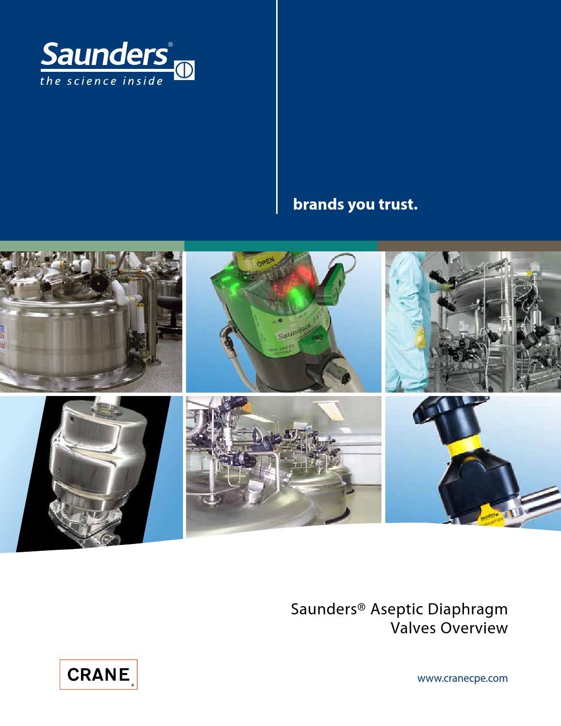 Saunders Aseptic Diaphragm Valves Overview ERIKS by ERIKS Nederland Issuu