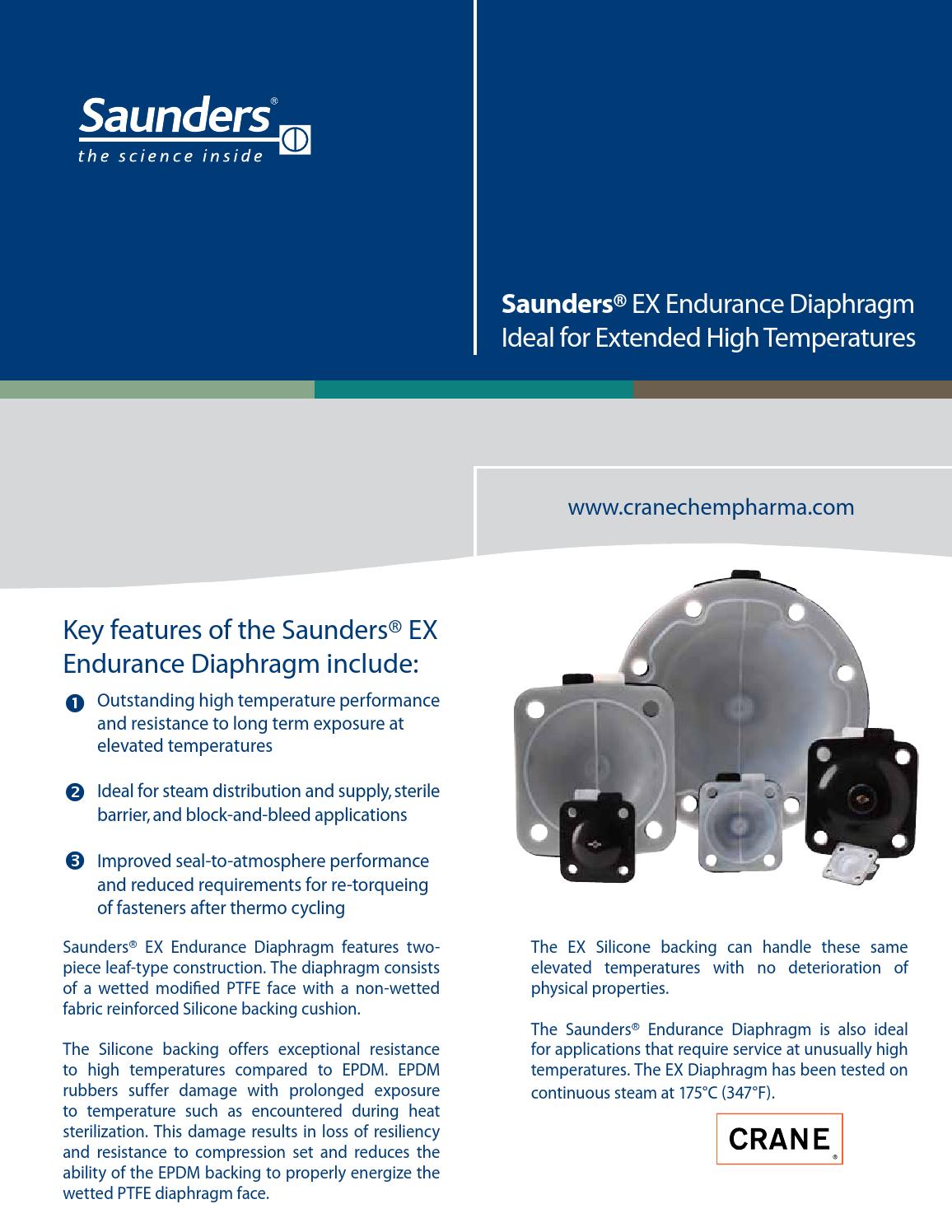 Saunders EX Endurance Diaphragm ERIKS by ERIKS Nederland Issuu