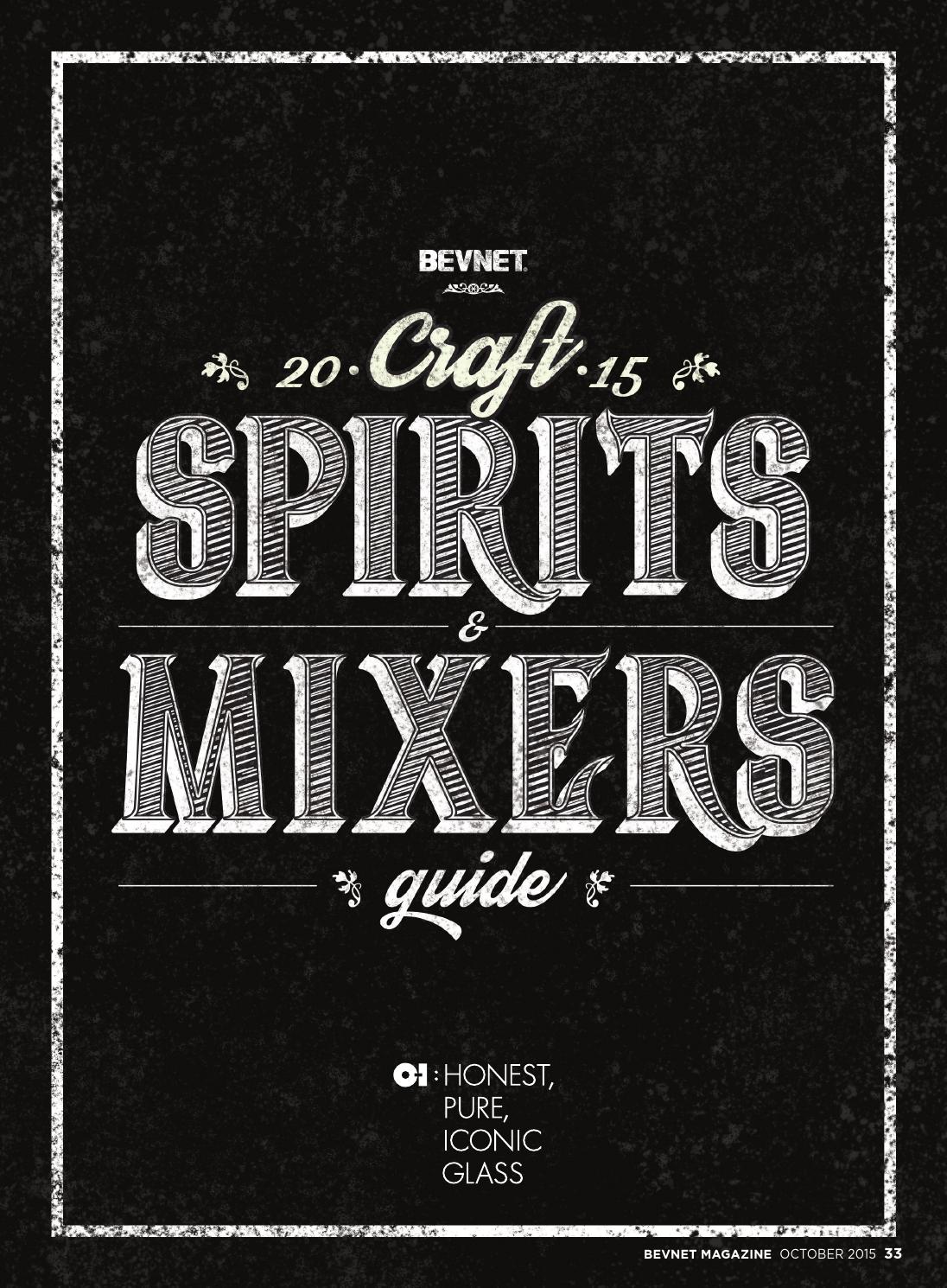 2015 Craft Spirits and Mixers Guide by Issuu