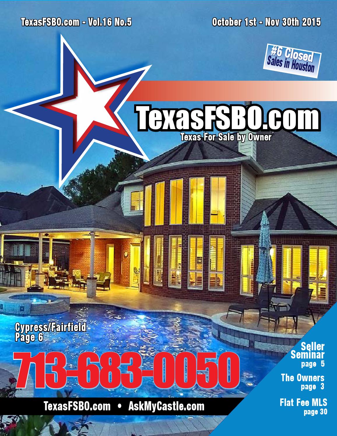 TexasFSBO Oct/Nov 2015 by Texas FSBO Issuu