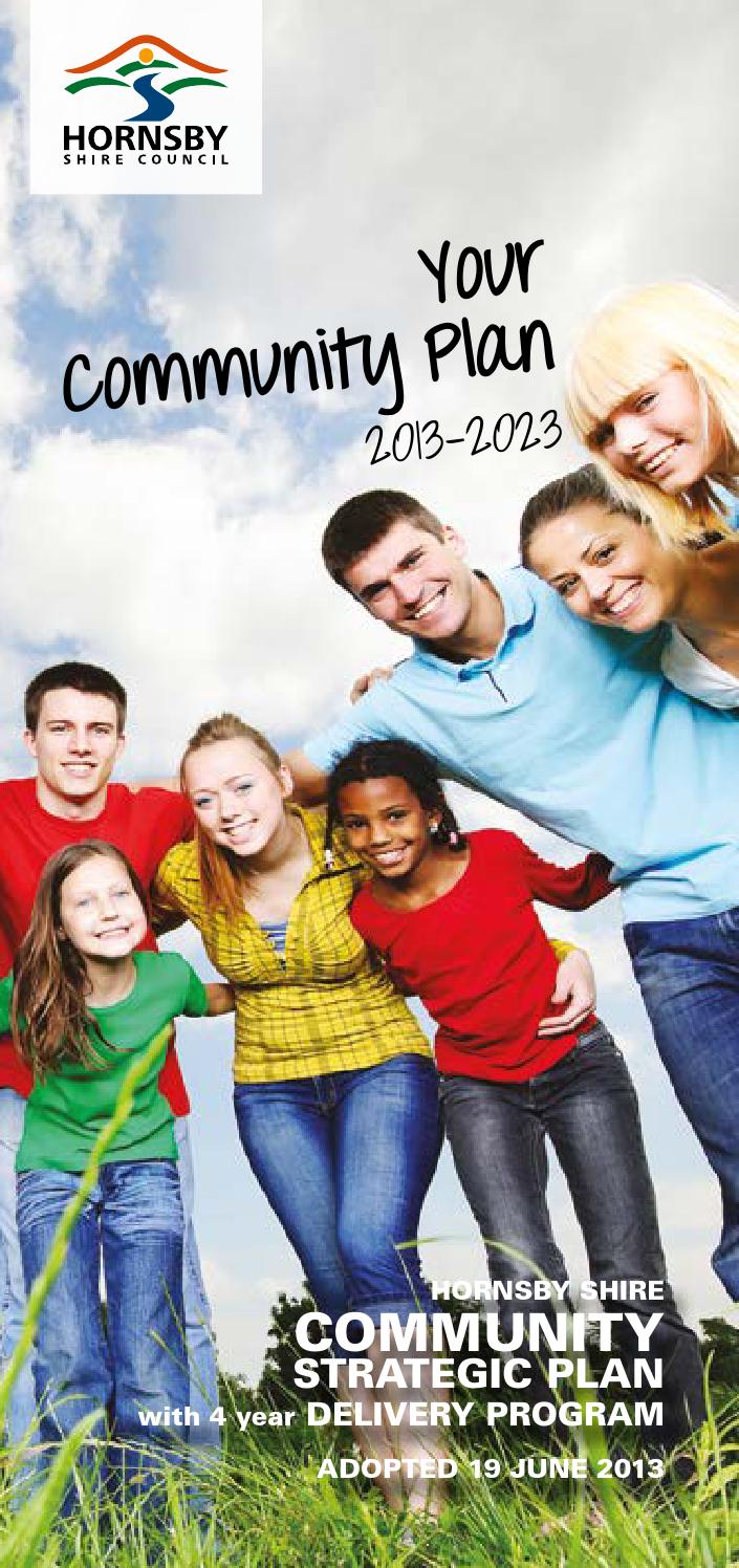 Hornsby Shire Council Community Strategic Plan 20132023 by Hornsby