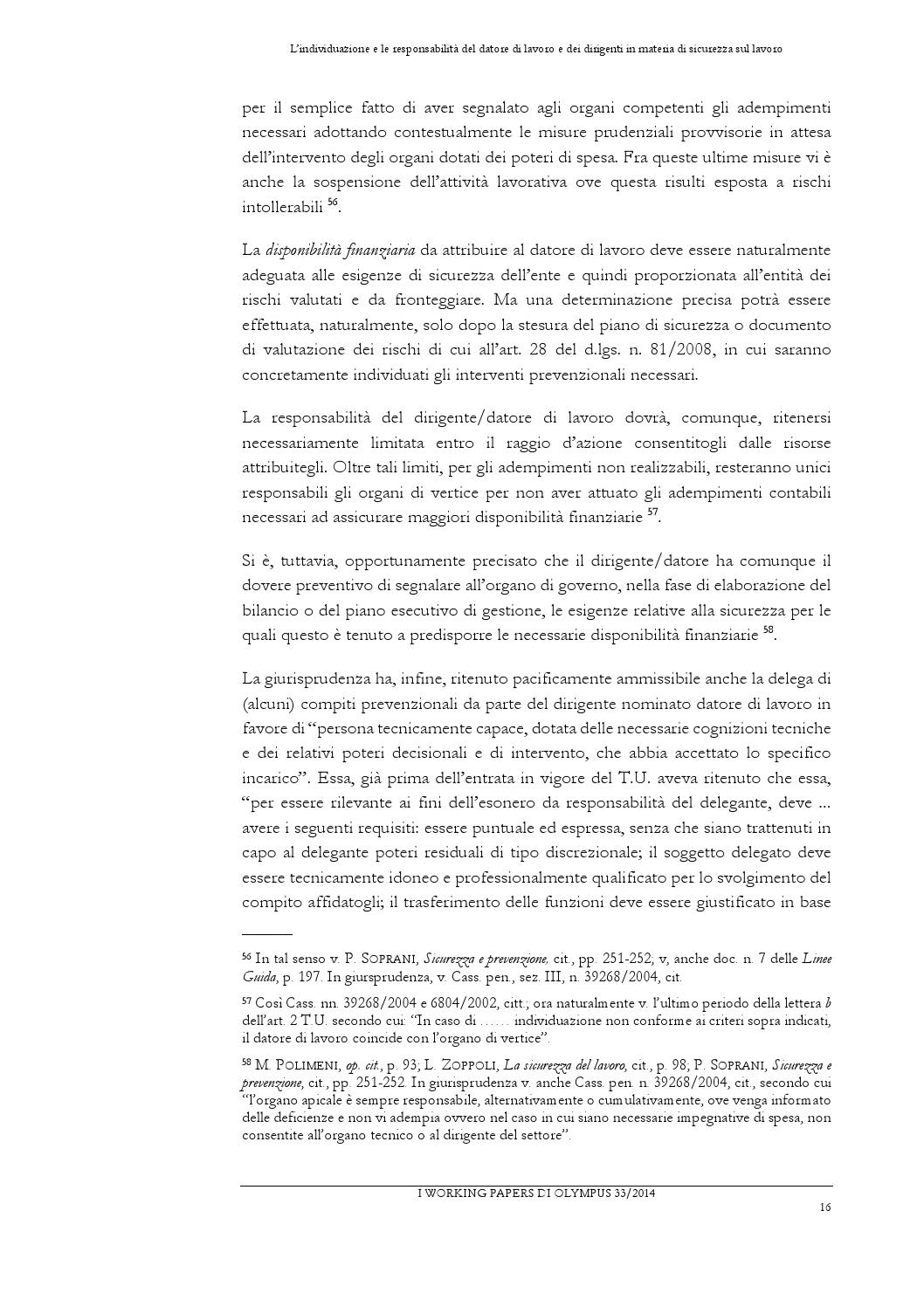 Il Datore Di Lavoro O Dirigente
