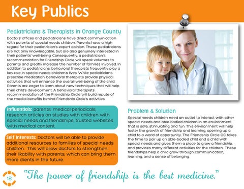 The Friendship Circle OC - Public Relations Campaign 第 20 页