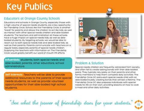The Friendship Circle OC - Public Relations Campaign 第 21 页