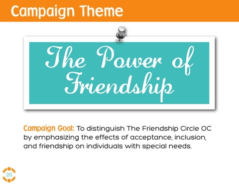 The Friendship Circle OC - Public Relations Campaign 第 22 页