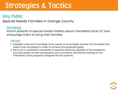 The Friendship Circle OC - Public Relations Campaign 第 23 页