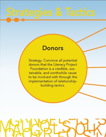 Literacy 工程 Foundation - Public Relations Campaign 第 16 页