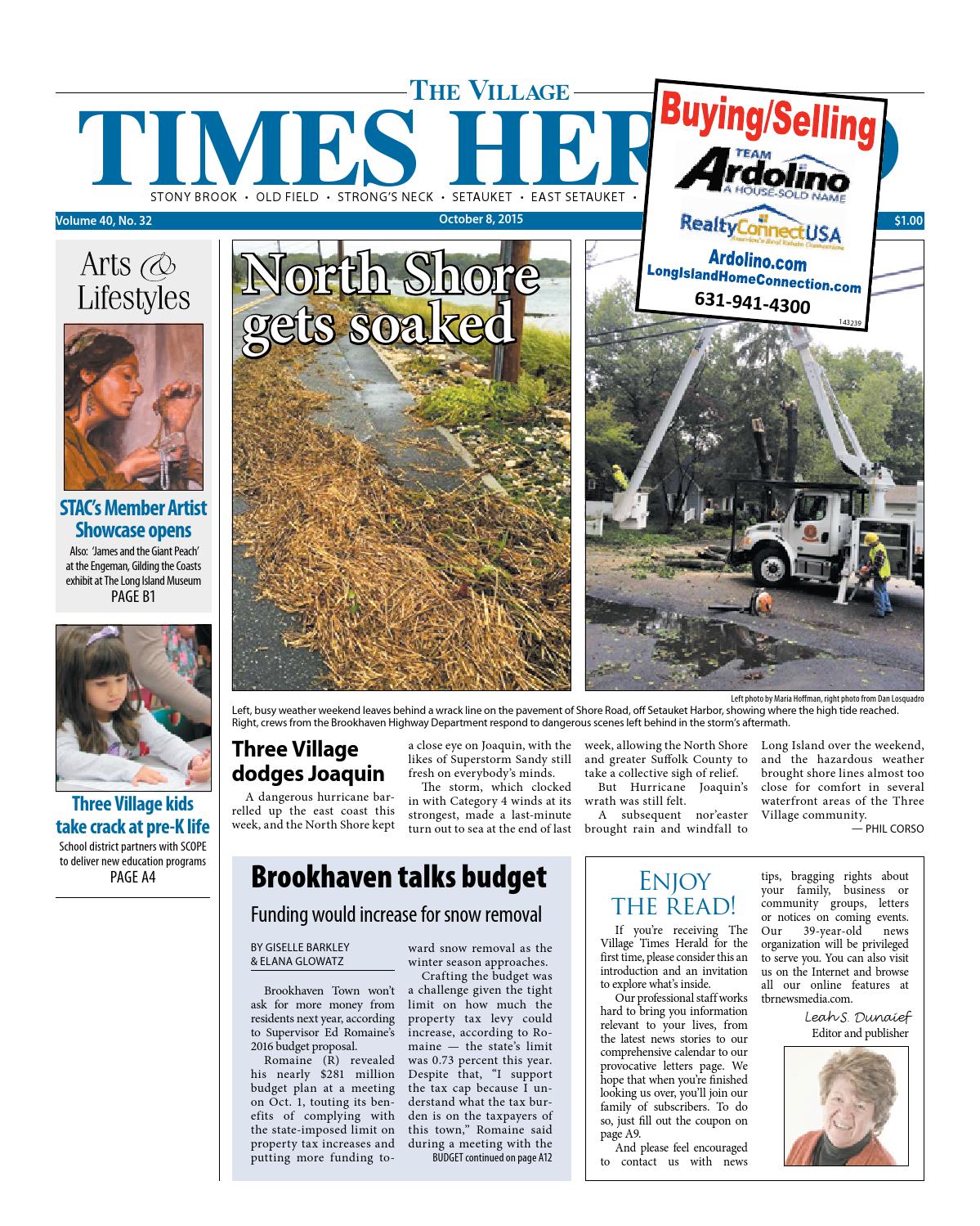 The Village Times Herald October 8, 2015 by TBR News Media Issuu