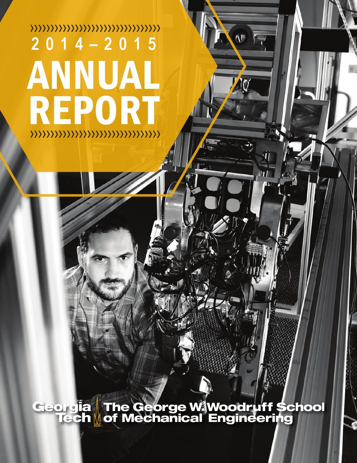 20142015 Woodruff School Annual Report by Woodruff School of