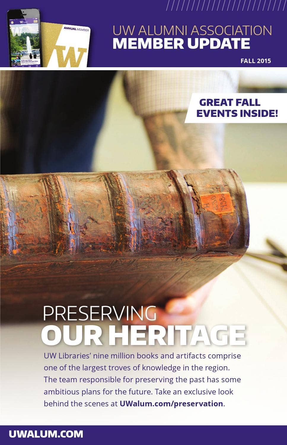 UWAA Member Update: Fall 2015 by University of Washington Alumni ...