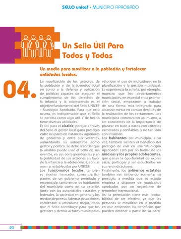 Sello Unicef - Municipio aprobado 第 22 页