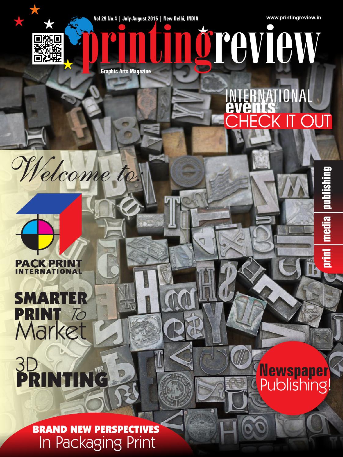 Printing Review, July-August 2015 by Worldwide Publications - Issuu