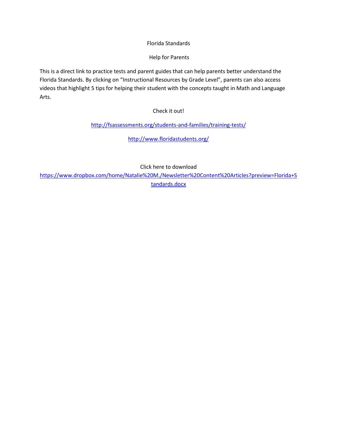 Florida Standards by Academy Publishing, Inc. - Issuu