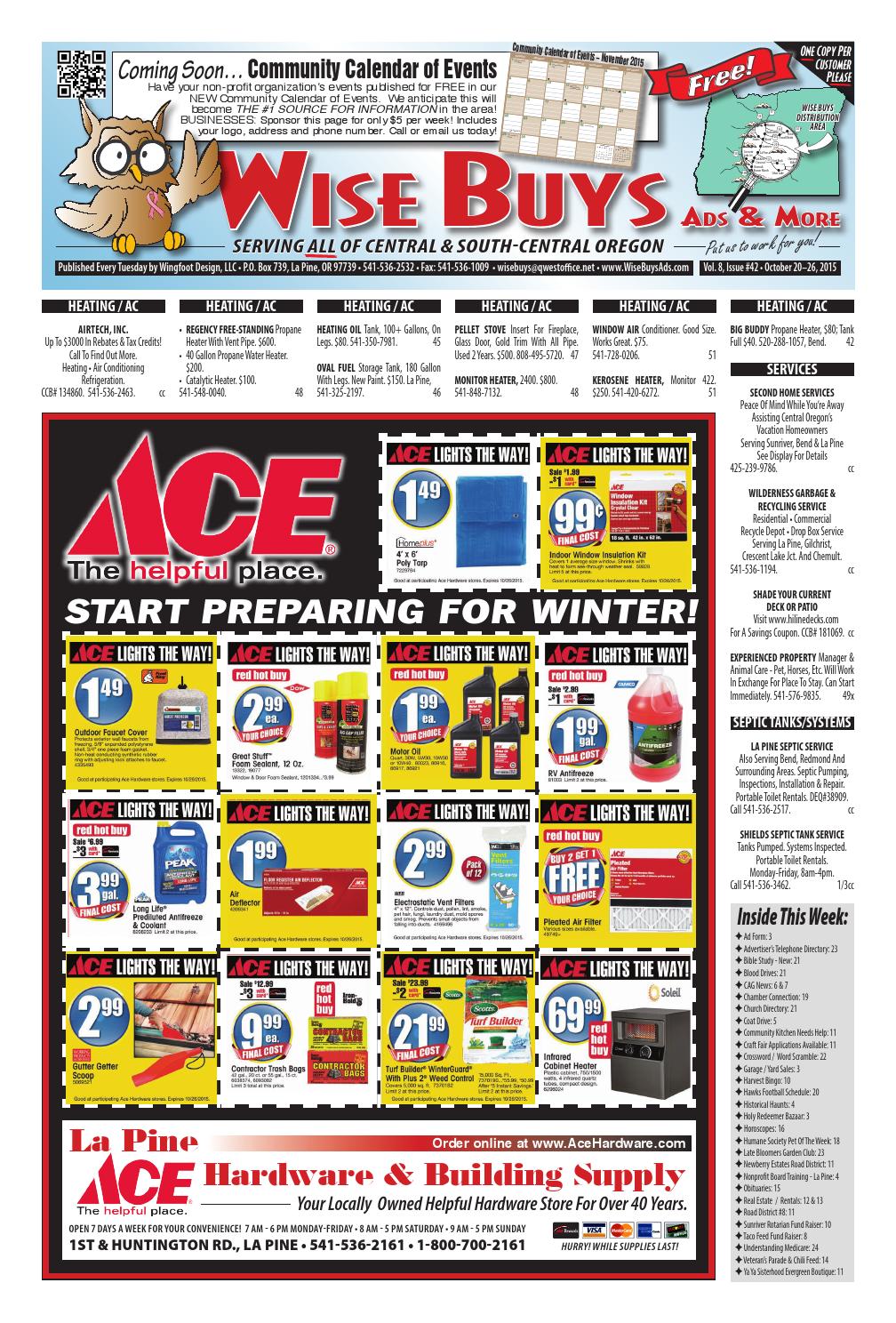 Wise Buys 102015 by Wise Buys Ads & More Issuu