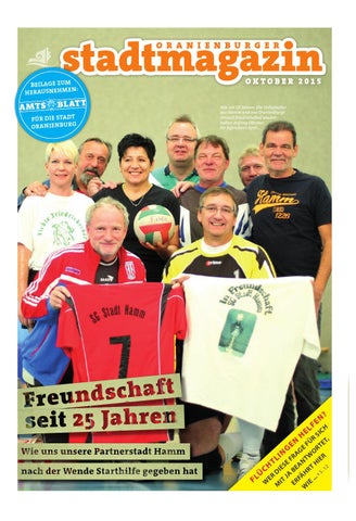 Oranienburger Stadtmagazin Oktober 15 By Stadt Oranienburg Issuu