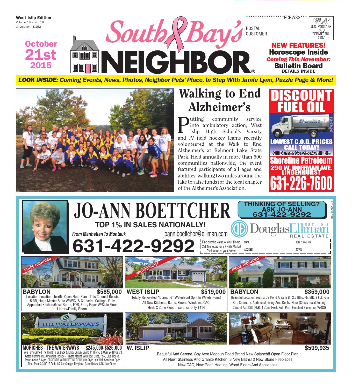 October 21, 2015 West Islip by Long Island Media Group Issuu