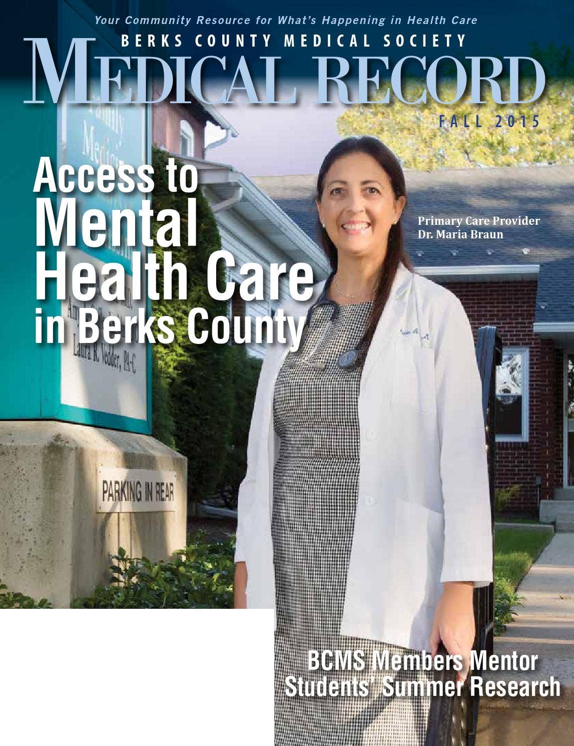 Berks County Medical Society Medical Record Fall 2015 by Hoffmann ...