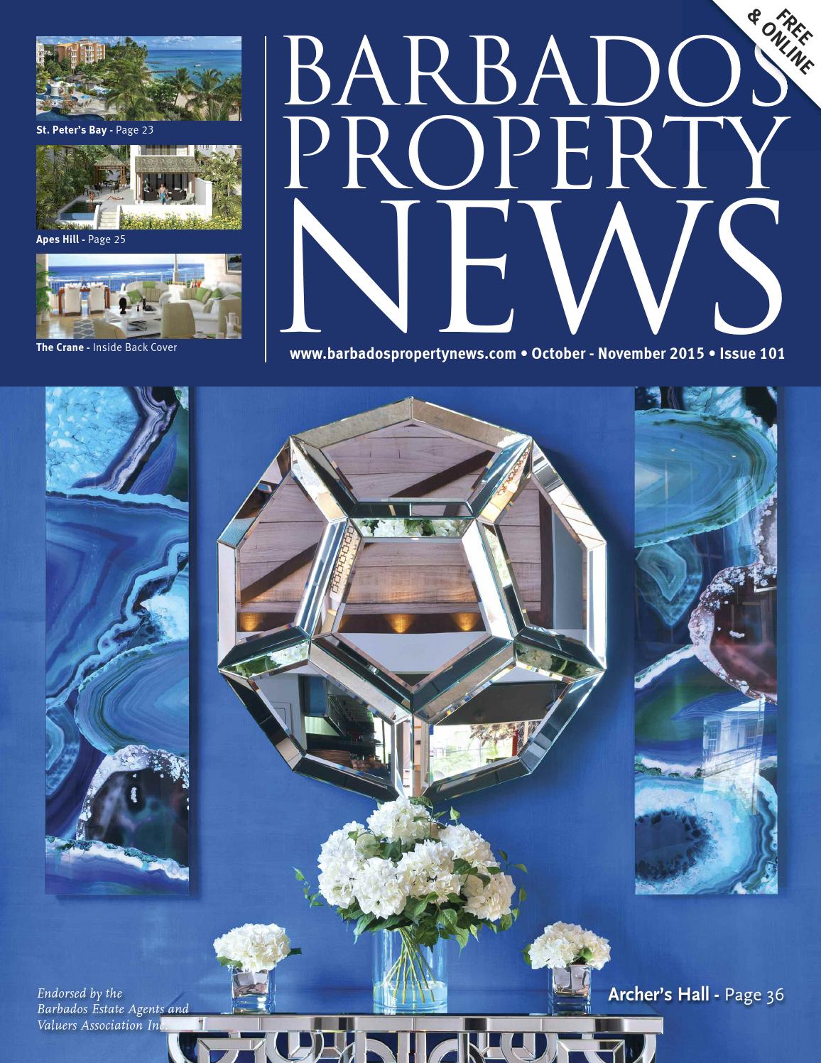 Barbados Property News October/November 2015 by Hiltop Publications Ltd
