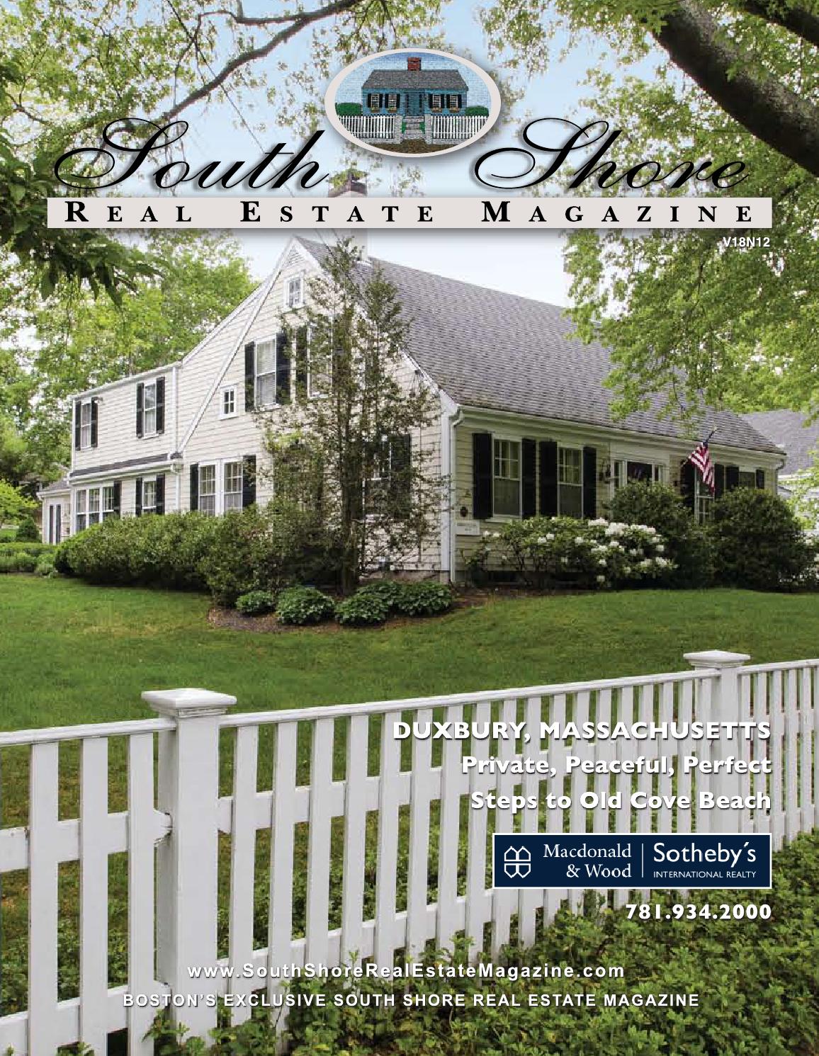 South Shore Real Estate Magazine V18N12 by Nancy Wolcott Miller Issuu