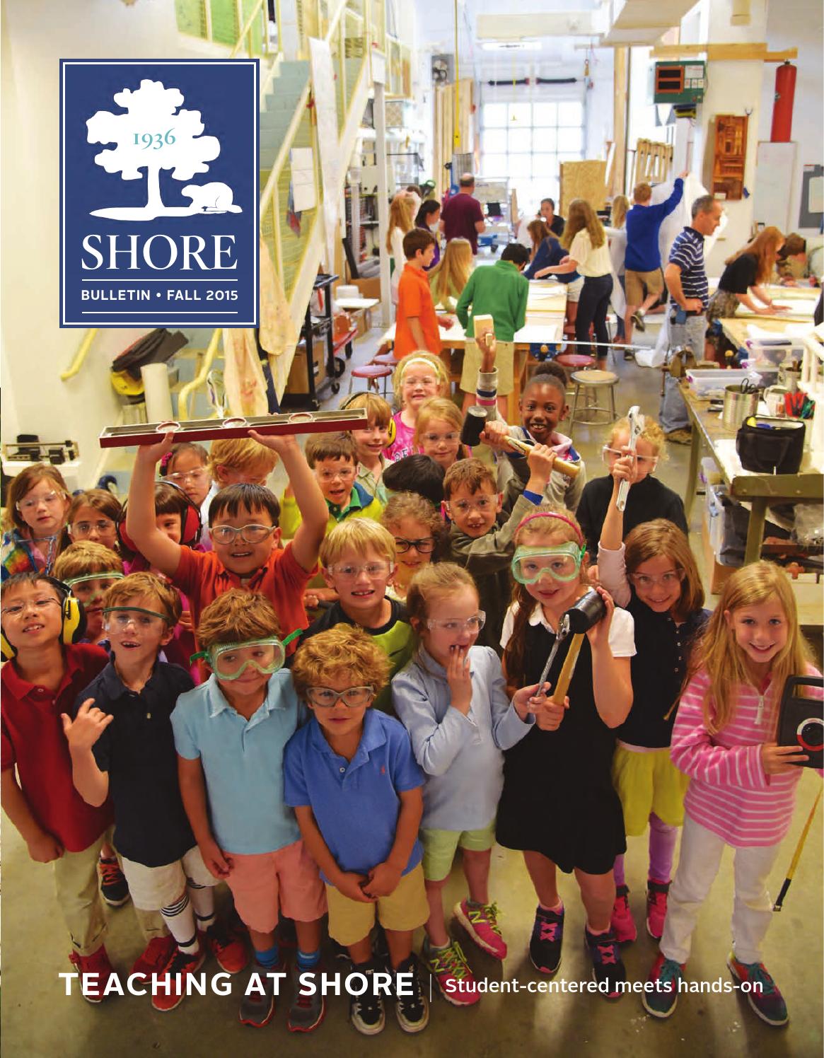 Shore Country Day School Bulletin Fall 2015 by Shore Country Day