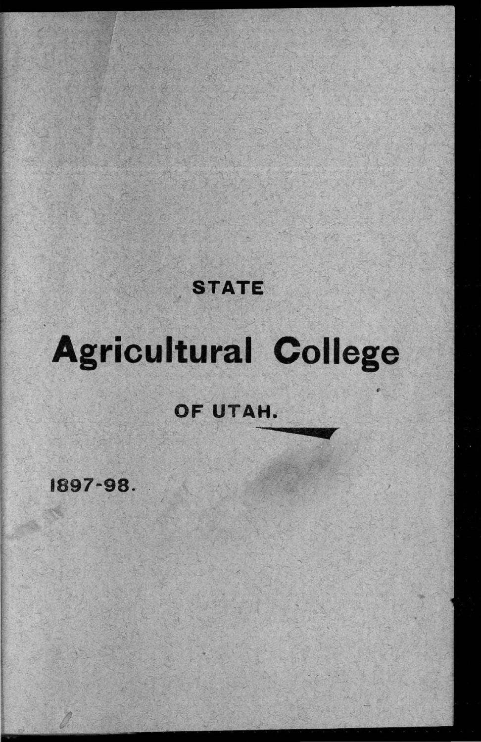 General Catalogue 1897 by USU Libraries Issuu