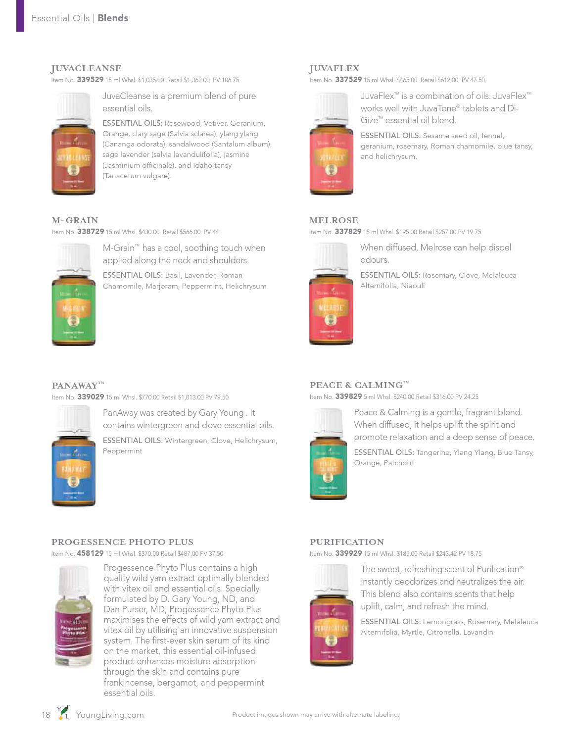 Hong Kong Product Guide 2015 by Young Living Essential Oils Issuu