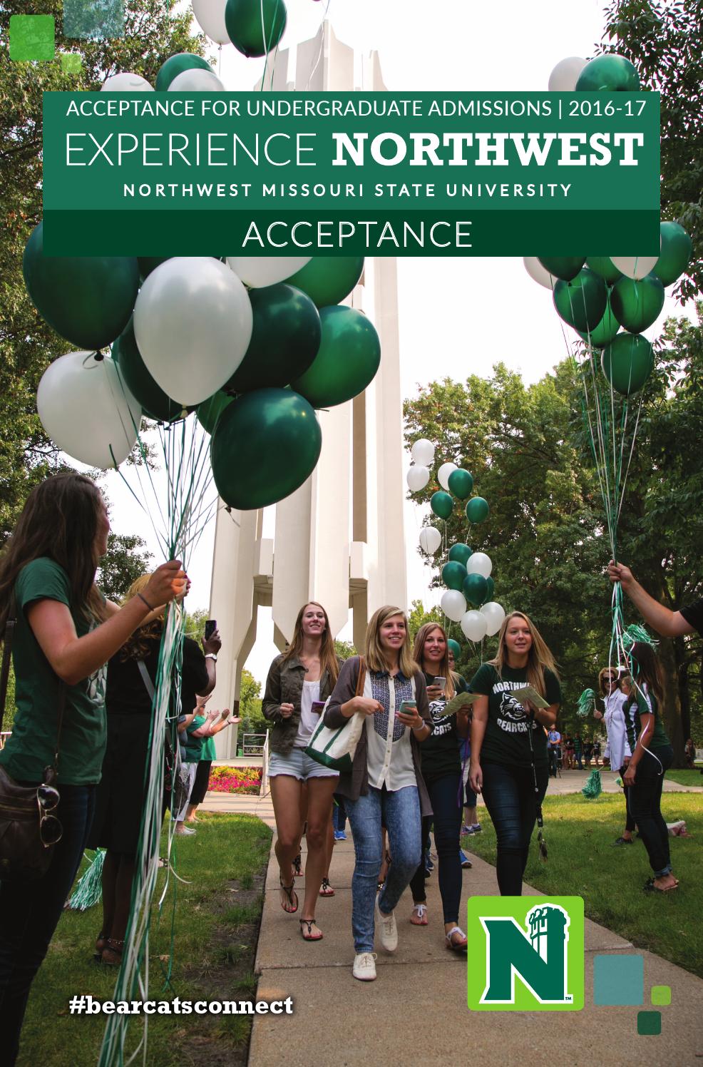 Acceptance Booklet 1617 by Northwest Missouri State University Issuu