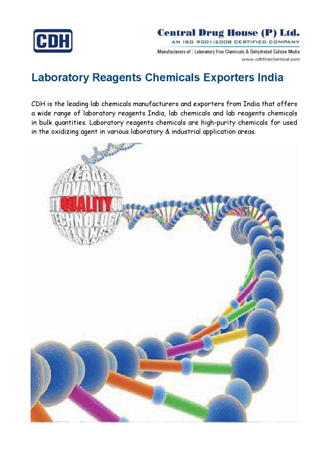 Laboratory Reagents Chemicals Exporters India by cdhfinechemical Issuu