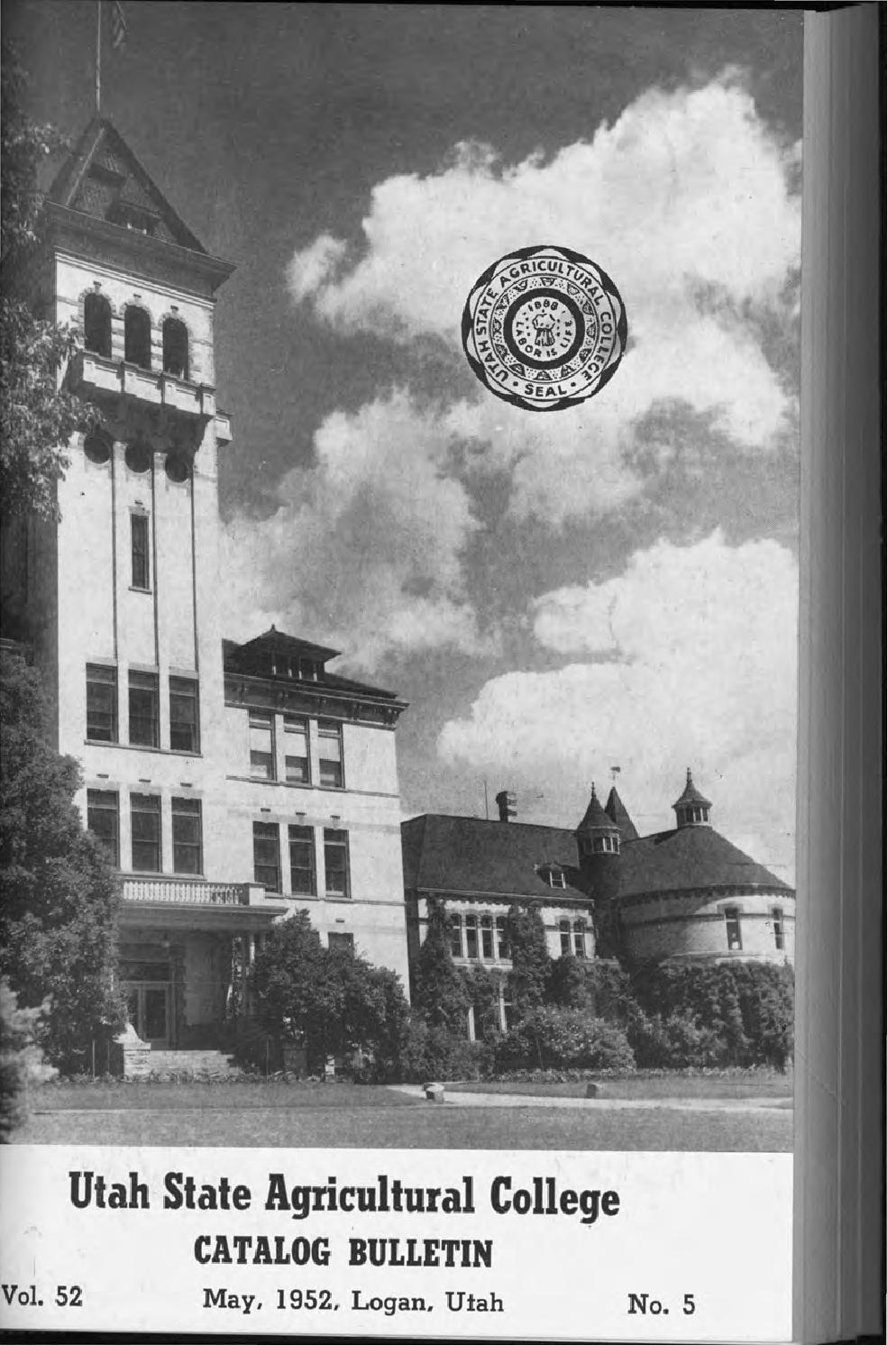 USU General Catalog 1952 by USU Libraries Issuu