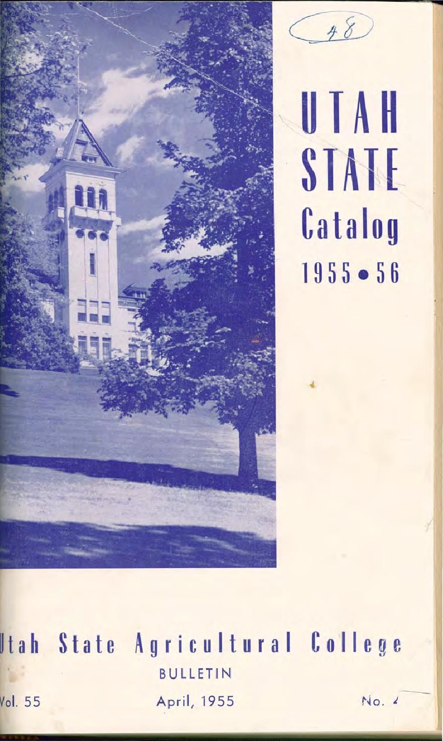 USU General Catalog 1955 by USU Libraries Issuu
