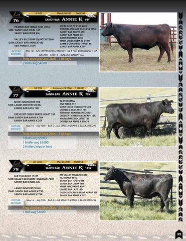 Sandy Bar Ranch Complete Cow Herd Dispersal by Everything Angus - Issuu