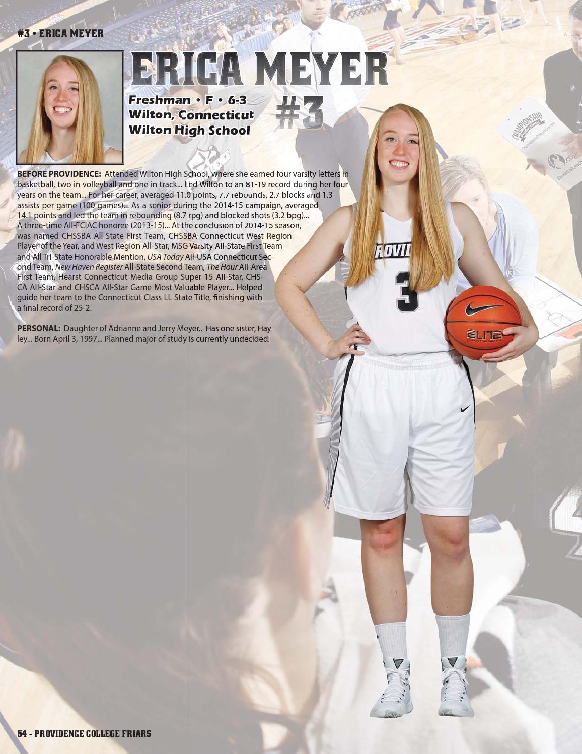 201516 Providence College Women's Basketball Team Guide by Providence