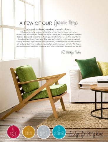 OZ Design Furniture 夏季 15/16 家具型录 第 2 页