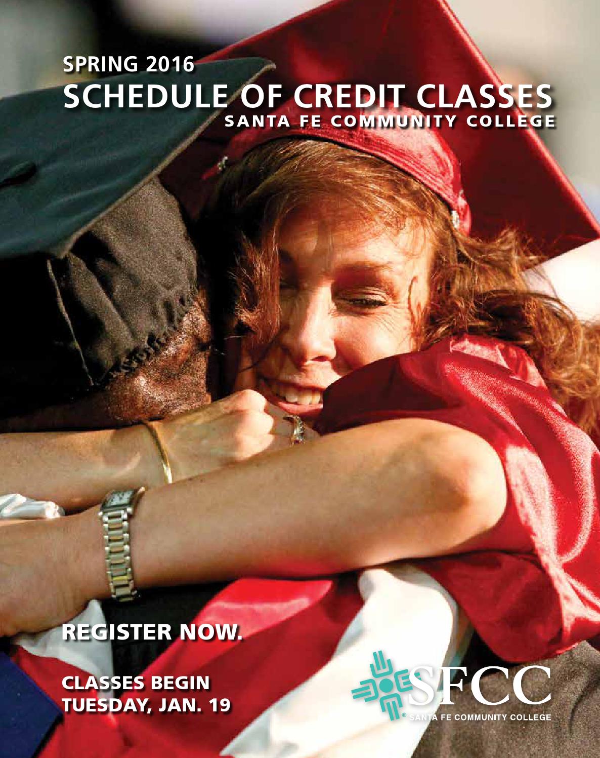 Santa Fe Community College Schedule Of Classes