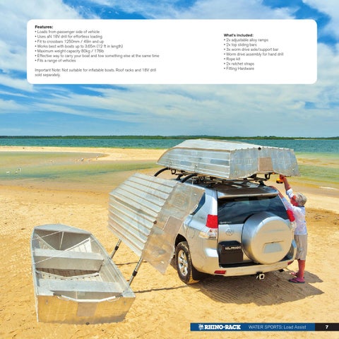 Rhino-Rack Water Sport 灯饰手册 2015 第 7 页