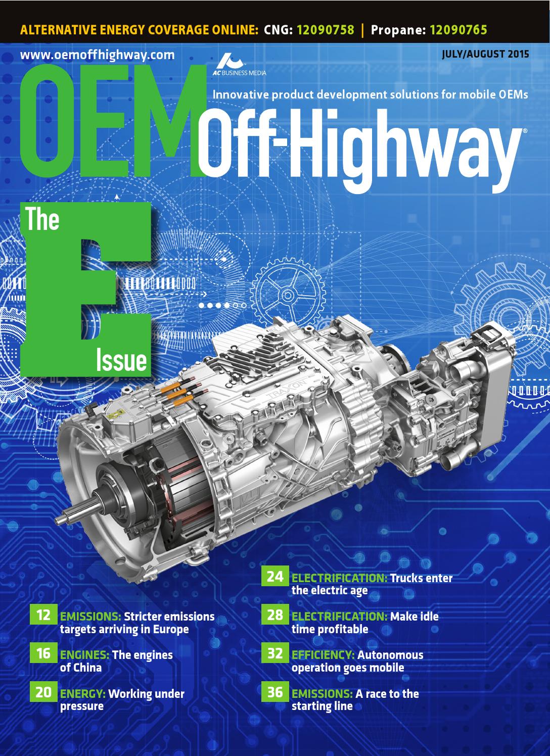 OEM OffHighway July/August 2015 by OEM OffHighway Issuu