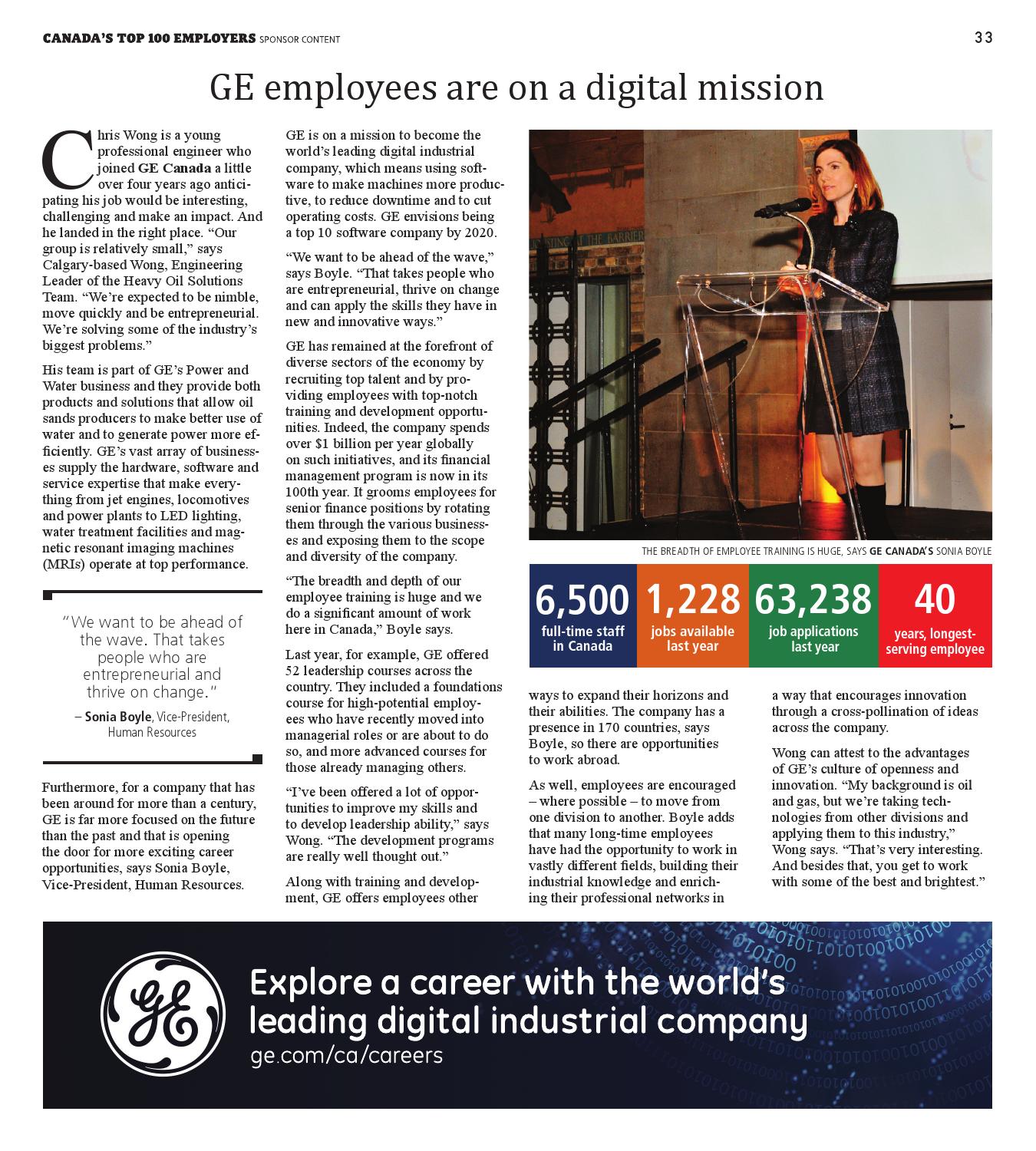 Canada s Top 100 Employers 2016 By Canada s Top 100 Employers Issuu